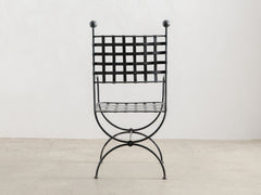 1960's Iron Chair 08 with Cushion