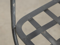 1960's Iron Chair 08 with Cushion