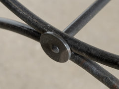 1960's Iron Chair 08 with Cushion