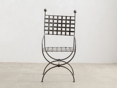 1960's Iron Chair 09 with Cushion