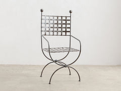 1960's Iron Chair 09 with Cushion