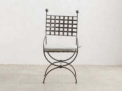 1960's Iron Chair 09 with Cushion