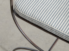 1960's Iron Chair 09 with Cushion