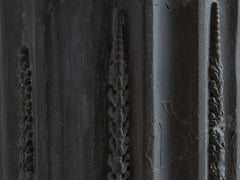 Concrete Fluted Pedestal