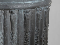 Concrete Fluted Pedestal