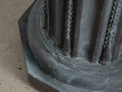 Concrete Fluted Pedestal