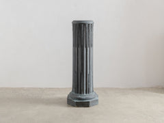 Concrete Fluted Pedestal