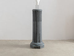 Concrete Fluted Pedestal