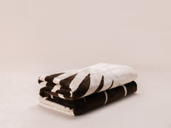 Modern Love Beach Towel - Chocolate