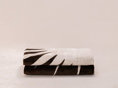 Modern Love Beach Towel - Chocolate