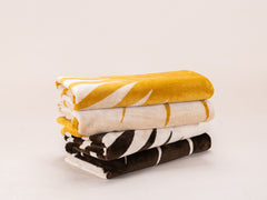 Modern Love Beach Towel - Chocolate