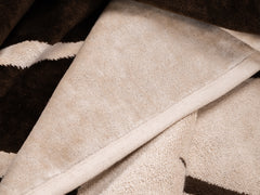 Modern Love Beach Towel - Chocolate