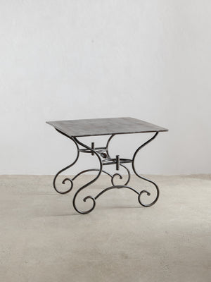 Metal Square Garden Table