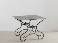 Metal Square Garden Table