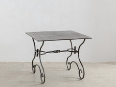 Metal Square Garden Table