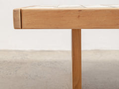 1980s Maison Regain Tiled Coffee Table