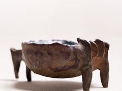 Szekely-Style Zoomorphic Ceramic Bowl