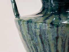 Green Drippy Urn