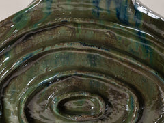 Green Medallion Vase