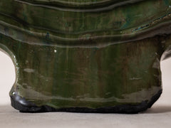 Green Medallion Vase