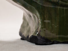 Green Medallion Vase