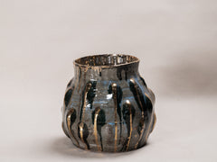 Cathedral Vessel - Chun, Tenmoku, Gold