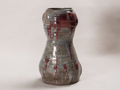 Cathedral Vessel - Jade, Copper Red