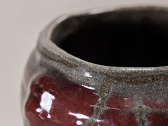 Cathedral Vessel - Jade, Copper Red