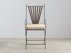 Soleil Chair with Curved Arm - Bronze