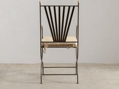 Soleil Chair with Curved Arm - Bronze
