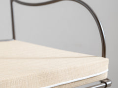 Soleil Chair with Curved Arm - Bronze