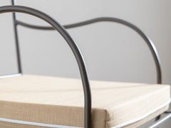 Soleil Chair with Curved Arm - Bronze