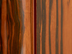 1920s Pair of Art Deco Rosewood & Ebony Bedside Tables