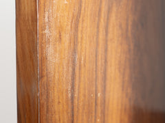 1980s French Art Deco Mahogany Bookshelf