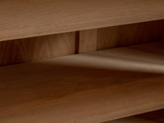 1950s Oak Cabinet by Guillerme & Chambron