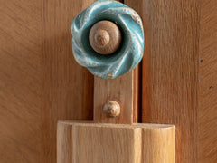 1950s Oak Cabinet by Guillerme & Chambron