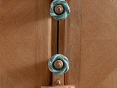 1950s Oak Cabinet by Guillerme & Chambron