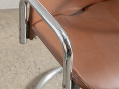 Set of 4 Dialogo Dessau Cantilever Chairs by Afra & Tobia Scarpa for B&B Italia