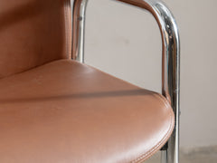 Set of 4 Dialogo Dessau Cantilever Chairs by Afra & Tobia Scarpa for B&B Italia