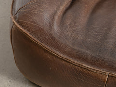 Ringo Armchair in Brown Leather by Gerard van den Berg