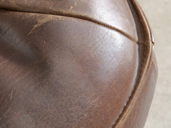 Ringo Armchair in Brown Leather by Gerard van den Berg