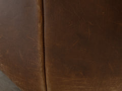 Ringo Armchair in Brown Leather by Gerard van den Berg