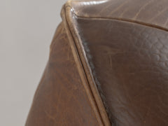 Ringo Armchair in Brown Leather by Gerard van den Berg