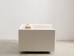 1960s Massimo Vignelli Saratoga Cube Chair