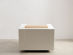 1960s Massimo Vignelli Saratoga Cube Chair