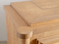 Large Mid Century French Oak Sideboard by Gaston Poisson