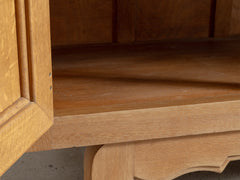 1940s French Oak Sideboard by Gaston Poisson