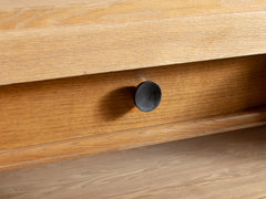 1940s French Oak Sideboard by Gaston Poisson