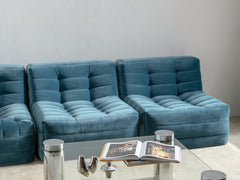 1960s Marco Zanuso for Zanotta Chrome & Glass Coffee Table