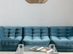 1960s Marco Zanuso for Zanotta Chrome & Glass Coffee Table